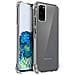 Cover Samsung Galaxy S20 Silicone Bumper Resistente Trasparente - - Foto miniatura 6