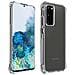 Cover Samsung Galaxy S20 Silicone Bumper Resistente Trasparente - - Foto miniatura 1