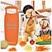 Original Roko Powerline - Affettatrice di frutta e verdura per strisce sottili Strisce di Julienne Set con portafrutta | arancione - Foto miniatura 6