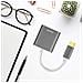 Usb C A Dvi Usb Type-c A Dvi Thunderbolt 3 Compatibile Per Macbook Pro 20182017 Macbook Air Ipad Pro 2018 Samsung Galaxy S10 S9 Superficie Book 2 E Di Pi - Grey - Foto miniatura 4