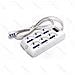 Multipresa Ciabatta Elettrica Schuko 6 Posti Con Interruttore Cavo Da 1,5 Metri Spina 10a 250v Spa11 Presa 16a 250v 6 Way P40 - Foto miniatura 1