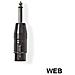 COTP15940BK cavo di interfaccia e adattatore XLR 3-Pin Female 6.35 mm Male Nero - Foto miniatura 1