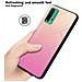 Custodia Compatibile Con Xiaomi Redmi 9t / Poco M3 In Giallo - Rosa - Coperchio Protettivo Bicolore In Vetro Temperato E Silicone Tpu - Foto miniatura 6