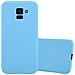 Custodia Compatibile Con Samsung Galaxy A5 2018 In Candy Blu - Coperchio Protettivo In Silicone Tpu Flessibile - Foto miniatura 1