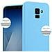 Custodia Compatibile Con Samsung Galaxy A5 2018 In Candy Blu - Coperchio Protettivo In Silicone Tpu Flessibile - Foto miniatura 6