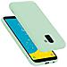 Custodia Compatibile Con Samsung Galaxy J6 2018 In Liquid Verde Chiaro - Coperchio Protettivo In Silicone Tpu Flessibile - Foto miniatura 1