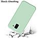 Custodia Compatibile Con Samsung Galaxy J6 2018 In Liquid Verde Chiaro - Coperchio Protettivo In Silicone Tpu Flessibile - Foto miniatura 4