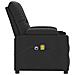 Poltrona Alzapersona Massaggiante Nera in Similpelle - Foto miniatura 8