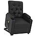 Poltrona Alzapersona Massaggiante Nera in Similpelle - Foto miniatura 9