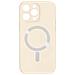 Cover Iphone 14 Pro Compatibile Magsafe Semi-rigida Soft-touch Bianca - Foto miniatura 1