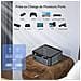 Videoproiettore Smart MX LED 7500 lmen Rapporto di Contrasto 15000:1 1920 x 1080 Pixel Nero / Grigio con Schermo da 100" + Borsa per il Trasporto - Foto miniatura 6