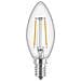 Lampadina Filamento Led E14 2w 250 Lm B35 Candeland Bianco Caldo 2700k Ø35x97 Mm Pc - Foto miniatura 1
