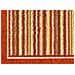 Tappeto Passatoia Cucina Corsia Retro Antiscivolo Disegno Shangai By Suardi 55x280 Arancio - Foto miniatura 4