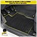 Tappetini In Gomma Dirtguard Su Misura Per Seat Ibiza V /seat Arona /skoda Fabia Iv 2021-oggi - Foto miniatura 2