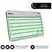 Tastiera Smart Retroilluminata Bt - Connettivitãƒâ Bluetooth 30 - Illuminazione Regolabile In 7 Colori - Design - Foto miniatura 1