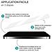 Salvadisplay In Vetro Temperato Per Samsung S9 Antigraffio, Nero Transparente - Foto miniatura 4