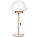 Lampada Da Tavolo Moruga Metallo Rosa - Foto miniatura 4