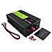 Green Cell Przetwornica Napicia Powerinverter Lcd 12 V 2000w / 40000w Przetwornica Samochodowa Z Wywietlaczem - Czysty Sinus Adattatore E Invertitore Auto Nero - Foto miniatura 3