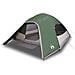 Tenda Da Campeggio A Cupola Per 4 Persone Verde Impermeabile - Foto miniatura 1