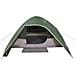 Tenda Da Campeggio A Cupola Per 4 Persone Verde Impermeabile - Foto miniatura 3