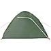 Tenda Da Campeggio A Cupola Per 4 Persone Verde Impermeabile - Foto miniatura 7