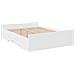 Giroletto con Cassetti Bianco 120x190 cm in Legno Multistrato - Foto miniatura 3