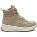 Beige Casual Closed Booties Stivaletti Pelle Scarpe Donna Beige Eu 38, 148576/20-05 - Foto miniatura 2