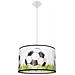 Lampada A Sospensione Football C 40 Sl. 1429 - Moderno Lampade A Sospensione Bianco /nero /verde 82x40x40 Cm - Foto miniatura 1