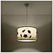 Lampada A Sospensione Football C 40 Sl. 1429 - Moderno Lampade A Sospensione Bianco /nero /verde 82x40x40 Cm - Foto miniatura 8