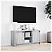 Mobile Porta TV con LED Grigio Sonoma 100x34x50cm in Truciolato - Foto miniatura 3