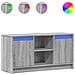 Mobile Porta TV con LED Grigio Sonoma 100x34x50cm in Truciolato - Foto miniatura 1