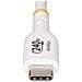 Cavo di ricarica USB-C Bianco da 4m, cavo USB C certificato USB-IF, 240W PD EPR, cavo di ricarica USB 2.0 Tipo-C per laptop, cavo di trasferimento dati USB-Type-C, rivestimento in TPE - Foto miniatura 4