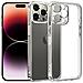 Custodia Anti-shock Armor Trasparente Con Bordi Rinforzati E Protezione Fotocamera Per Iphone 14 Pro Max 8,04x1,06x16,35 Cm. Colore Trasparente - Foto miniatura 1