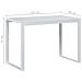 Lusso Casadino -  Scrivania Per Computer Bianca 110x60x73 Cm In Legno Multistrato - Foto miniatura 5