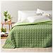 Copriletto Trapuntato Modern Modern In Microfibra Colore Verde Misura Matrimoniale - Foto miniatura 1
