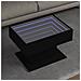 Tavolino Salotto con LED Nero 70x50x45 cm Legno Multistrato - Foto miniatura 2