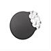 Tappetino Per Mouse In Silicone Trasparente: Comfort Ergonomico Per Il Tuo Polso Black&white - Foto miniatura 3