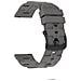 Cinturino In Silicone Universale Compatibile Con Samsung, Huawei E Garmin Grey 22 Mm - Foto miniatura 3