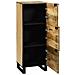 Credenza Marrone 40 x 33 x 110 cm legno massello di mango - Foto miniatura 2