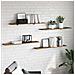 Scaffale 4 pcs Marrone 100 x 20 x 1.5 cm Legno multistrato - Foto miniatura 2