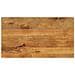 Piano Tavolo 100x50x2,5 cm Rettangolare Legno Massello di Pino - Foto miniatura 1