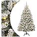 Albero di Natale artificiale con 300 LED Verde e Bianco 180 cm - Foto miniatura 1