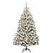 Albero di Natale artificiale con 300 LED Verde e Bianco 180 cm - Foto miniatura 3