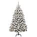 Albero di Natale artificiale con 300 LED Verde e Bianco 180 cm - Foto miniatura 4