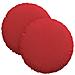 Cuscini per Seduta 2 pcs Rosso Ø30 x 13 cm Tessuto - Foto miniatura 1