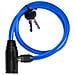 Cavo Antifurto Compatto A Testa Tonda Con Serratura A Chiave Per Biciclette E Monopattini - Foto miniatura 4