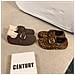 Pantofole Calde Stile Birkenstock Con Suola Spessa - Scarpe Invernali Alla Moda E Confortevoli Multicolor 38 - Foto miniatura 1