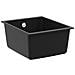 Lavello Nero 370 x 460 mm 80% Quarzo e 20% Resina - Foto miniatura 1