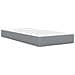 Struttura letto con materasso Grigio chiaro 90 x 200 cm Tessuto - Foto miniatura 5