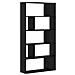 Armadio per Libri Rovere Nero 80 x 24 x 159 cm - Foto miniatura 1